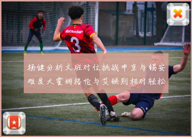 杨健分析文班对位挑战申京与锡安难度大霍姆格伦与艾顿则相对轻松